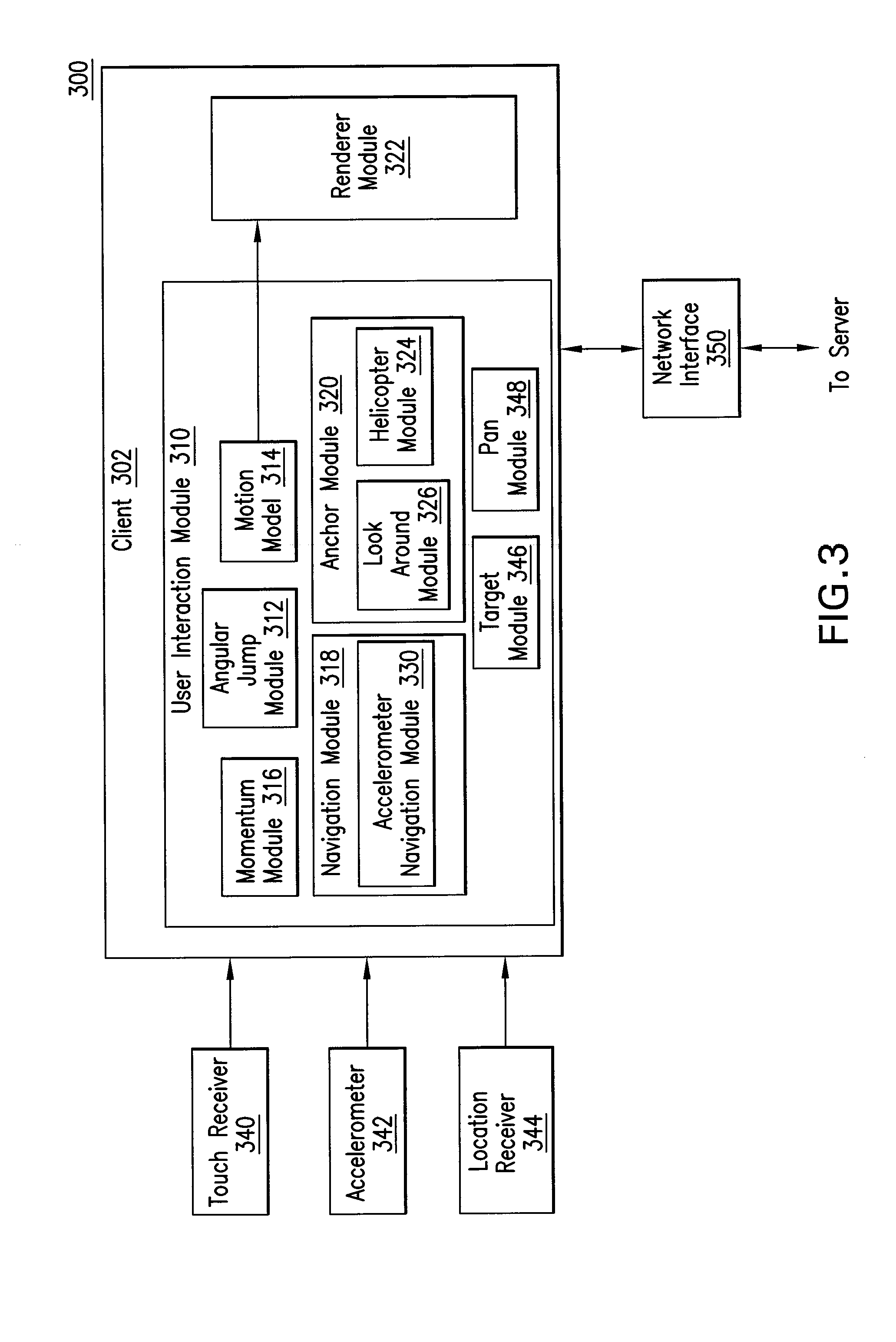 User Interface Gestures For Moving a Virtual Camera On A Mobile Device