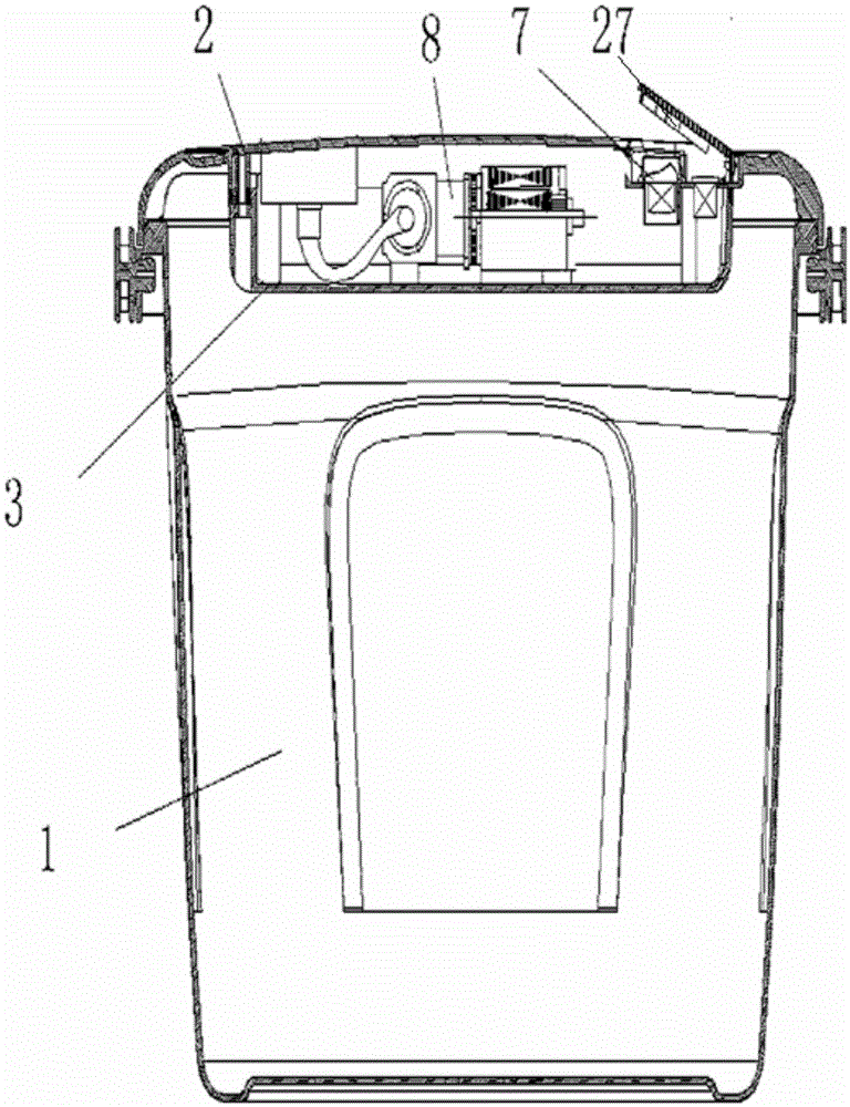 Vehicle-mounted air inflation and vehicle cleaning integrated device