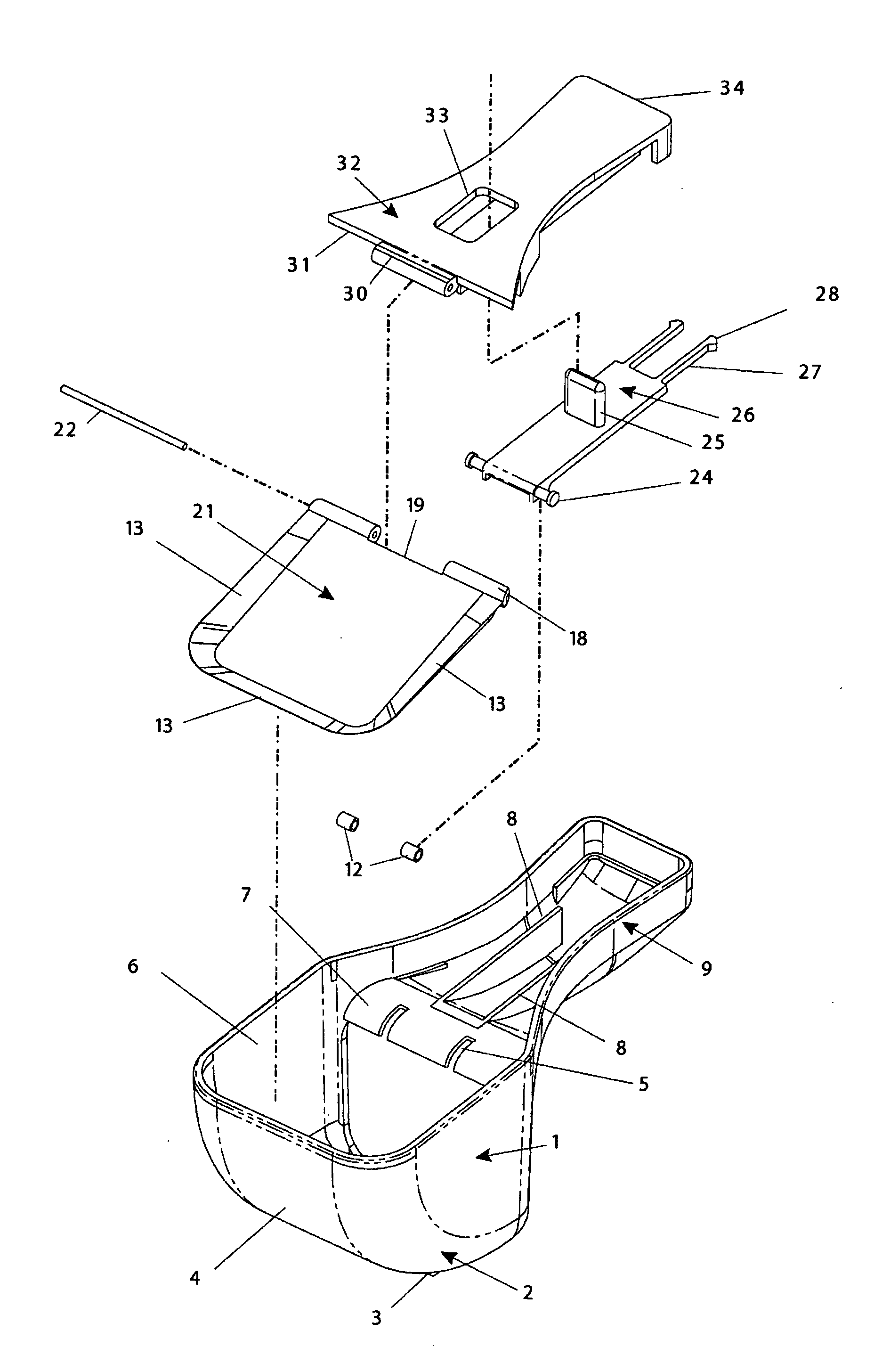 Adustable measuring scoop