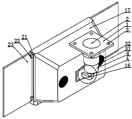 Vehicle-mounted digital display platform