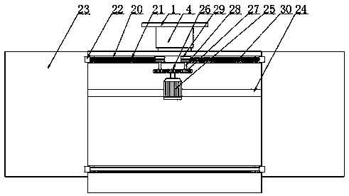 Vehicle-mounted digital display platform