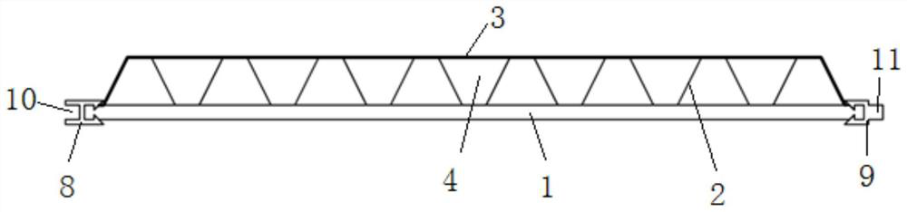 Roadbed drainage device and roadbed structure