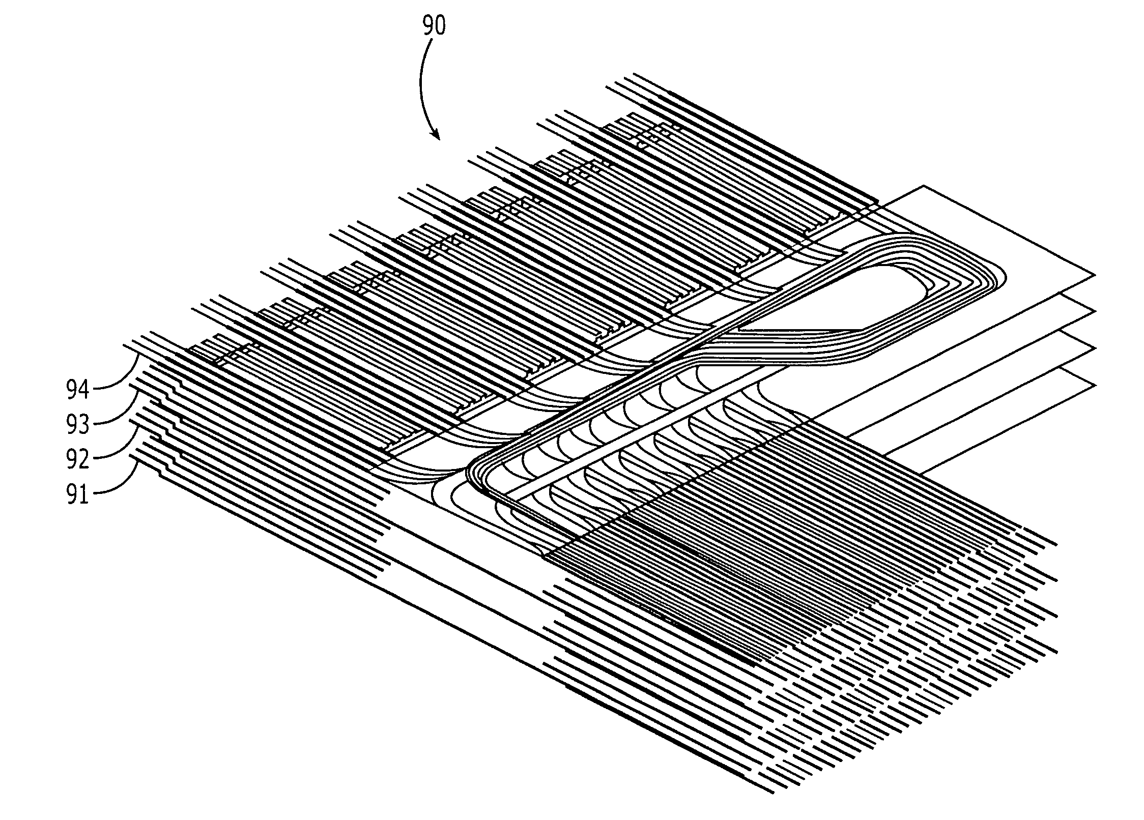 Optical cross connect