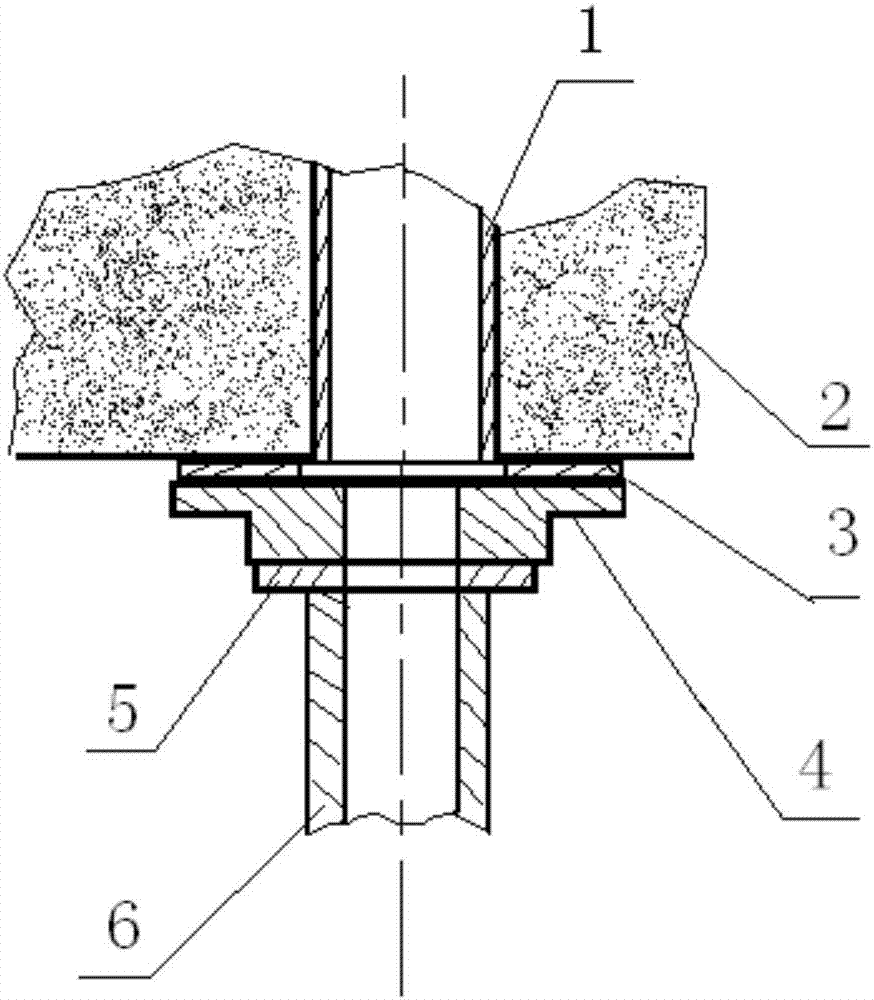 Tunnel trolley auxiliary grouting device and process