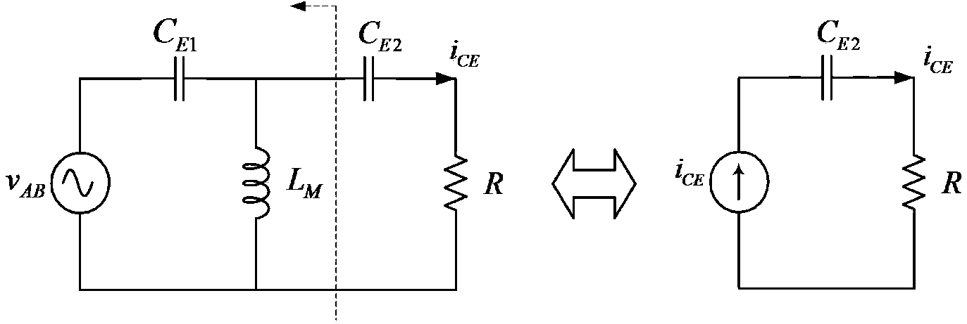 CLC constant-current network-type LED self-current-sharing circuit and control method therefor