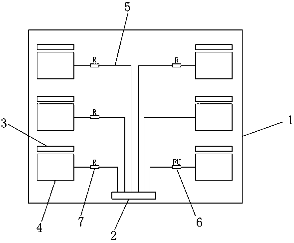 A lithium ion battery adapter plate and a lithium ion battery with the adapter plate