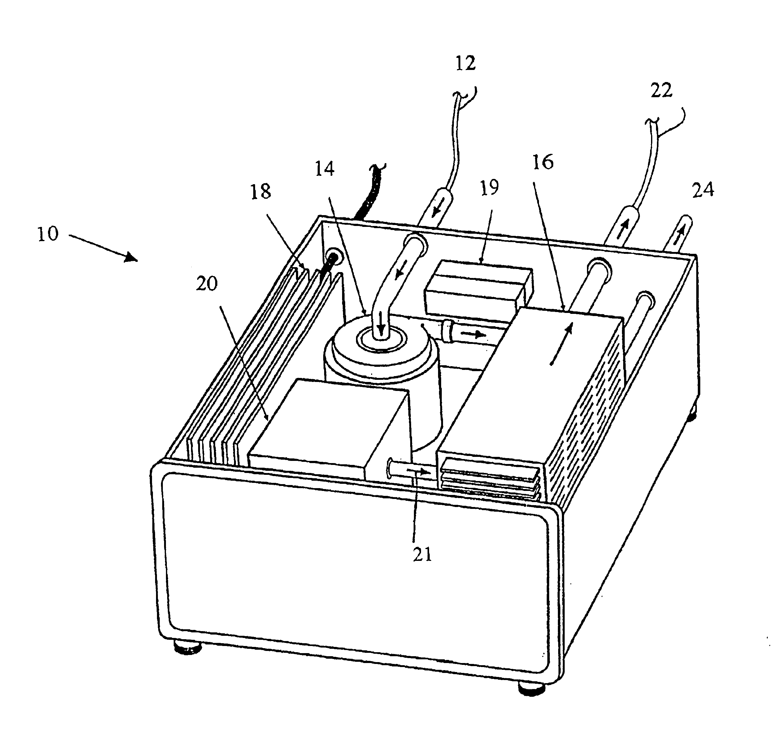 Photolytic artificial lung