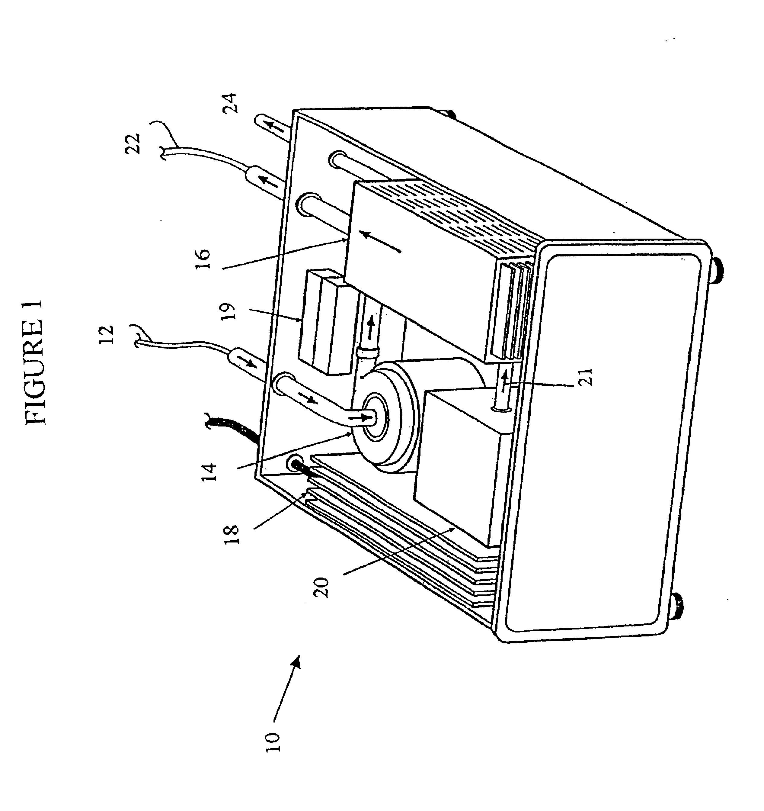 Photolytic artificial lung