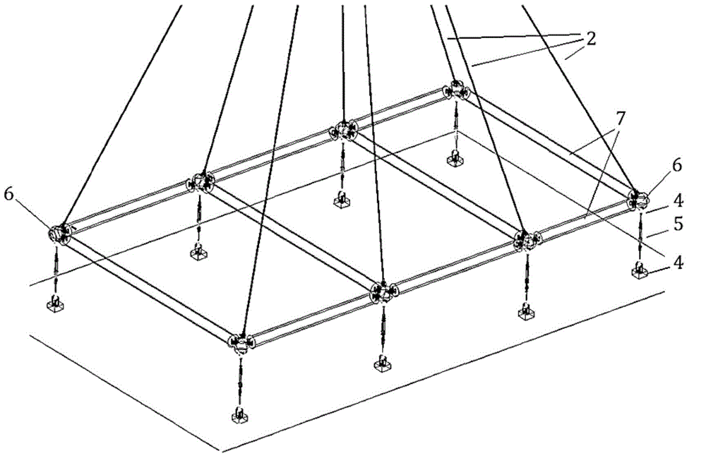 Special sling for hoisting extra-large structural modules for nuclear power plants