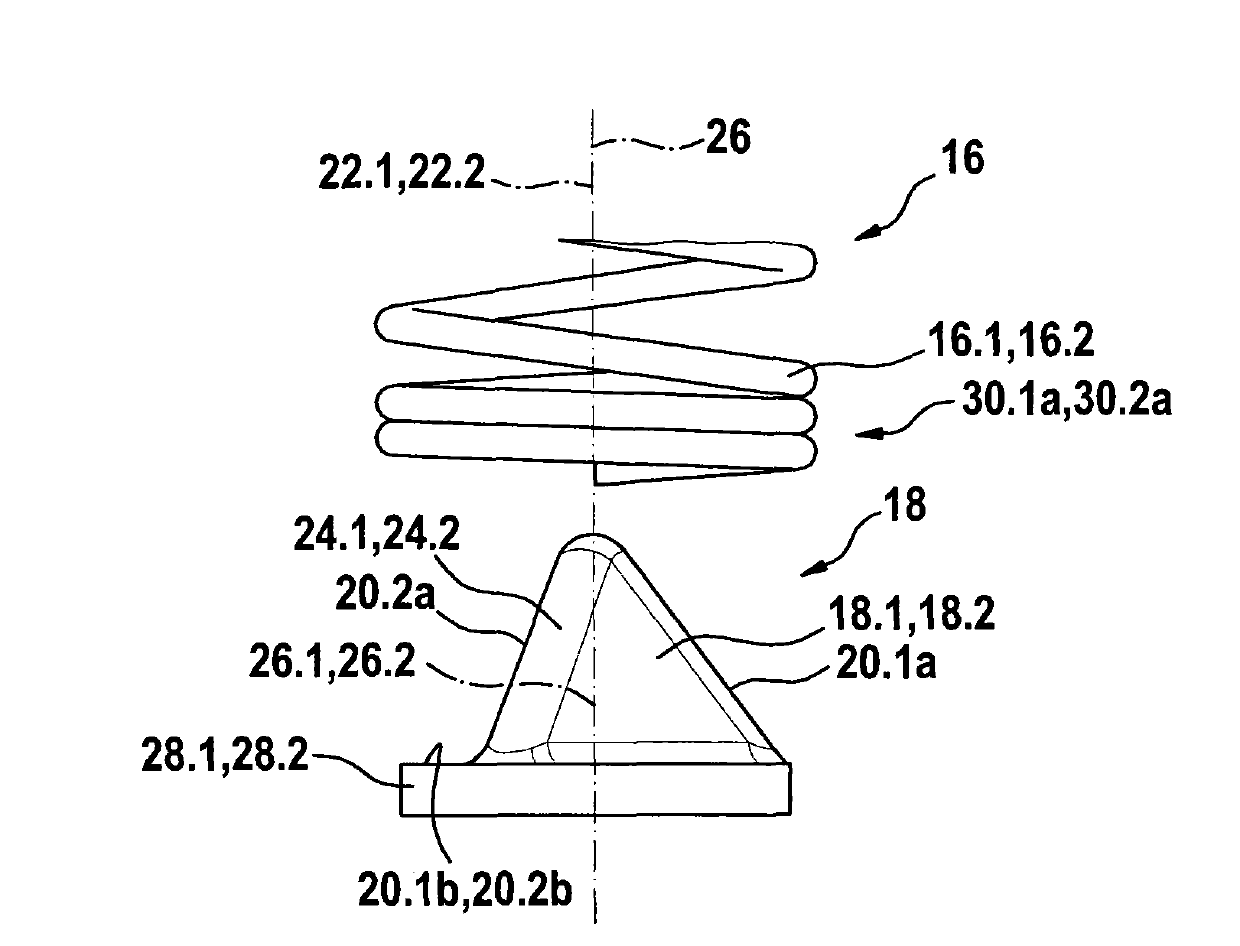 Device for electrically contacting electronic units