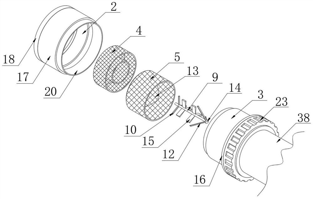 Self-dredging anti-blocking water pump