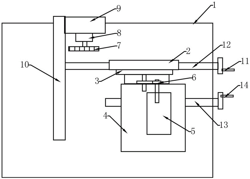 Cutting board face milling machine and cutting board face milling processing method