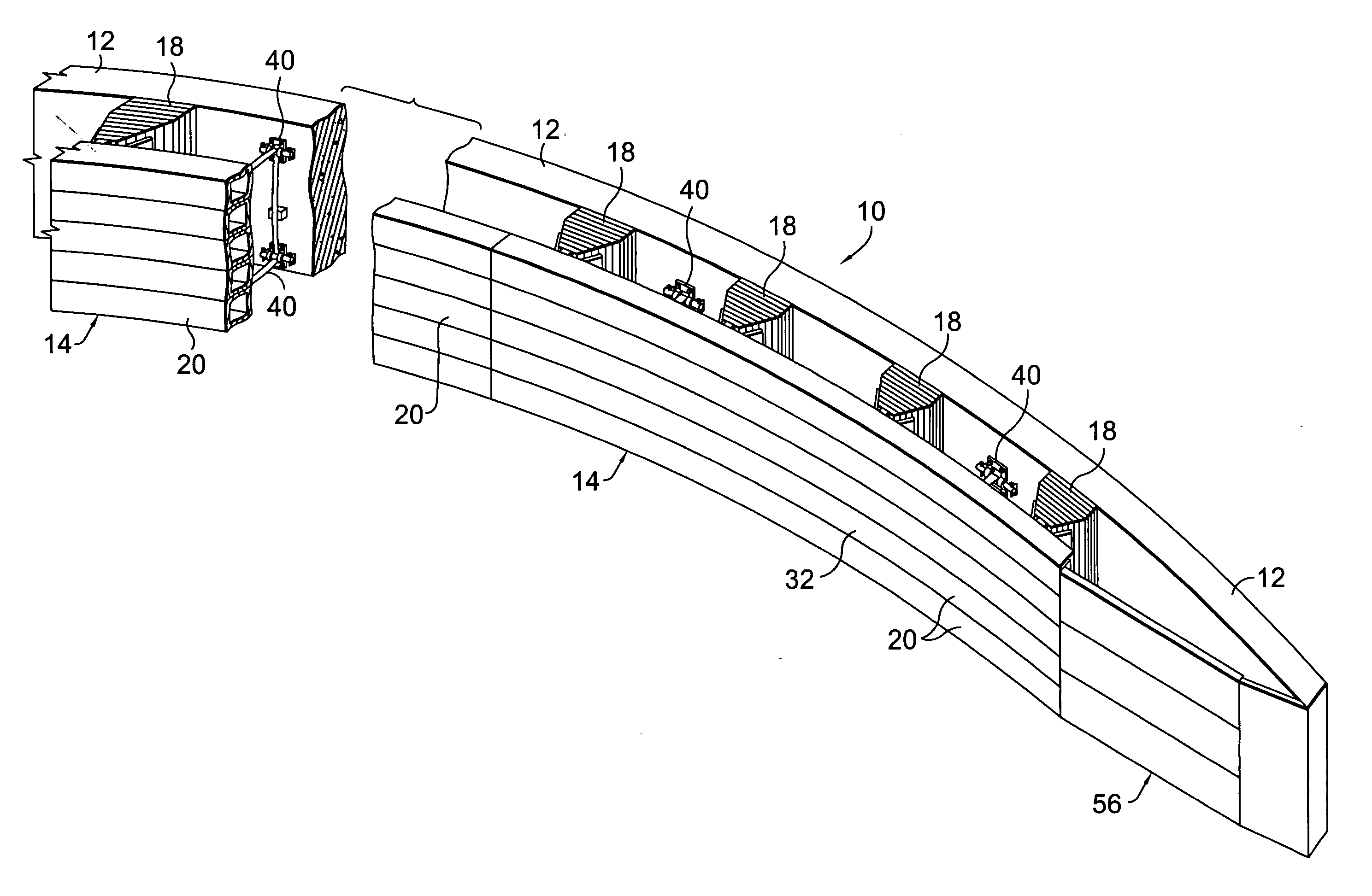 High-impact, energy-absorbing vehicle barrier system