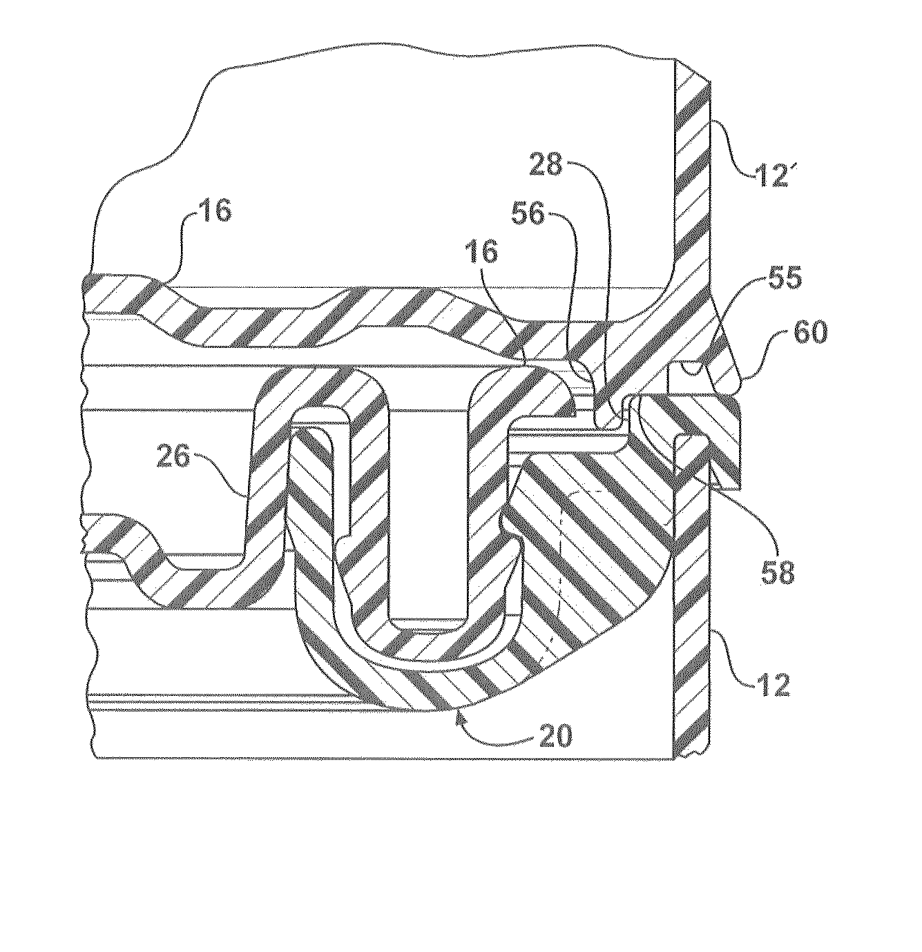 Plastic pry off paint can assembly