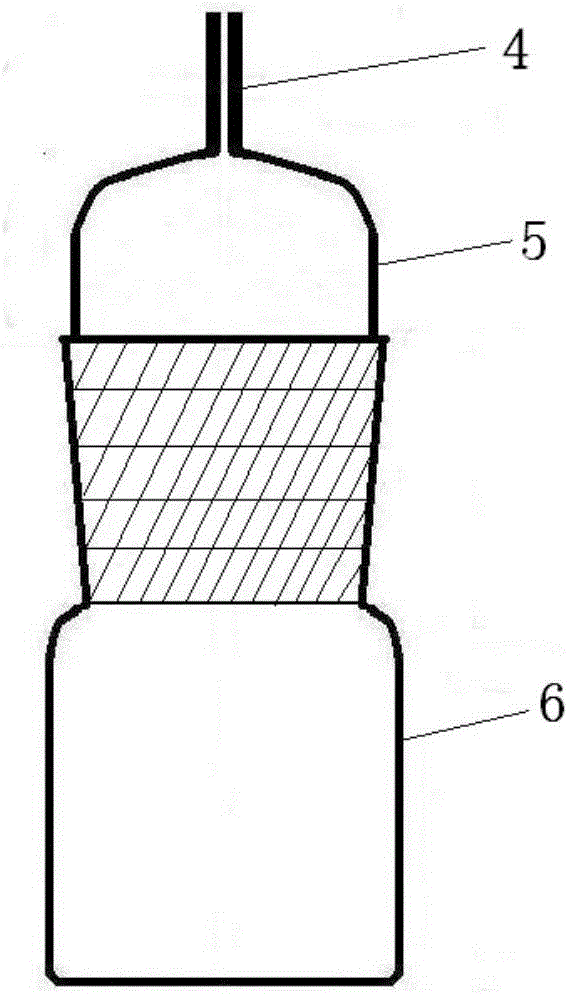 Method for fast pre-estimating charging stabilization period of double-base propellant