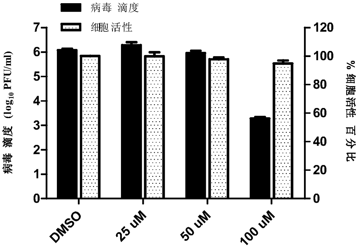 Ebola virus small molecular inhibitor