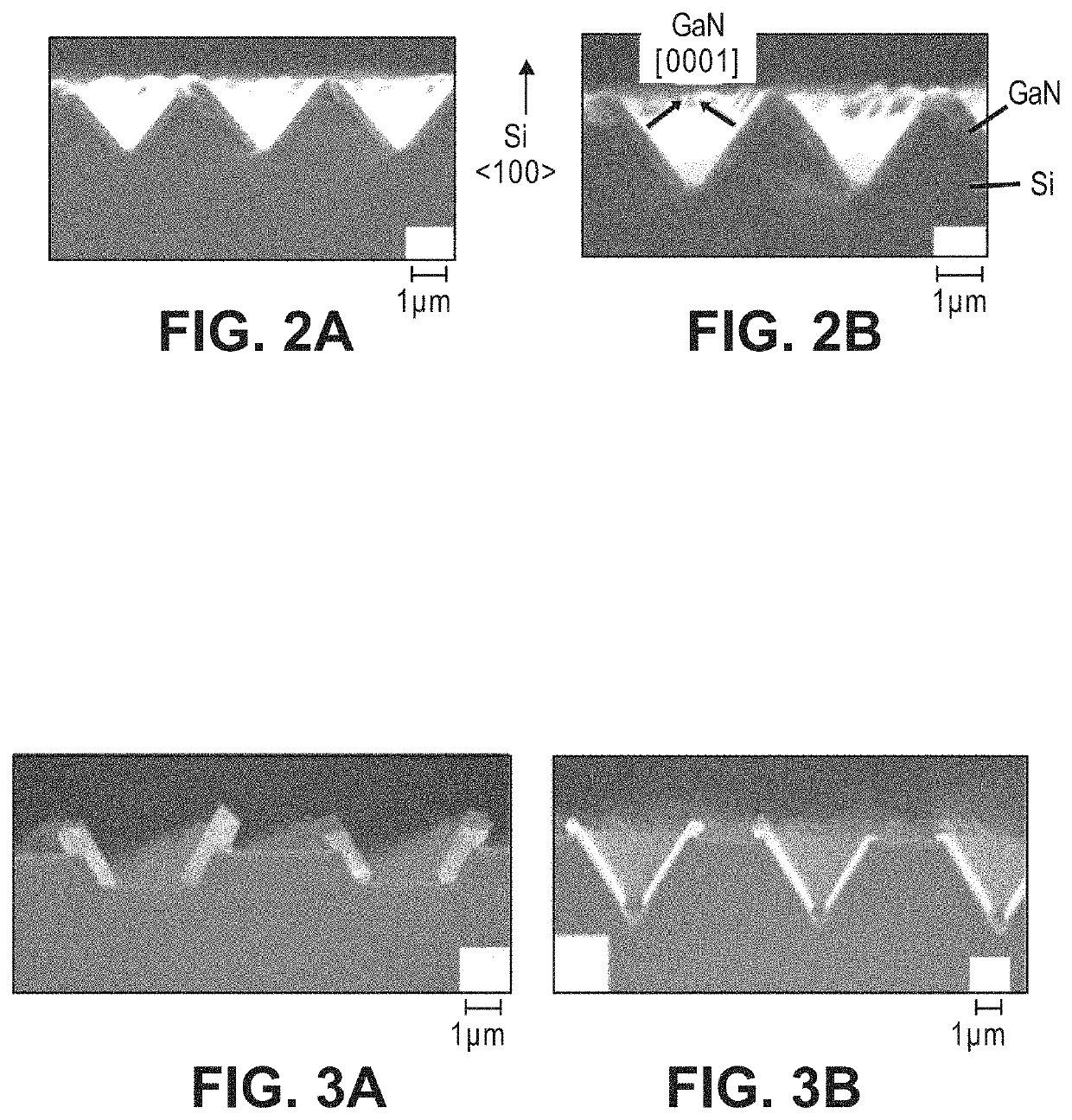 Growth of cubic crystalline phase structure on silicon substrates and devices comprising the cubic crystalline phase structure