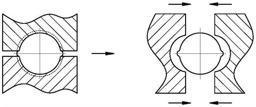 Flux cored wire forming machine