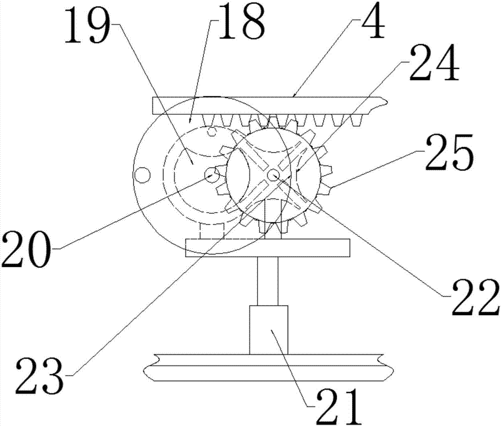 Equal-distance and efficient hole drilling device for building wood