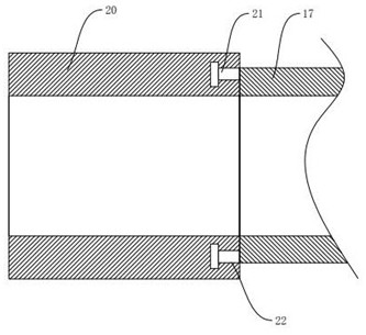 Metal pipe stamping device