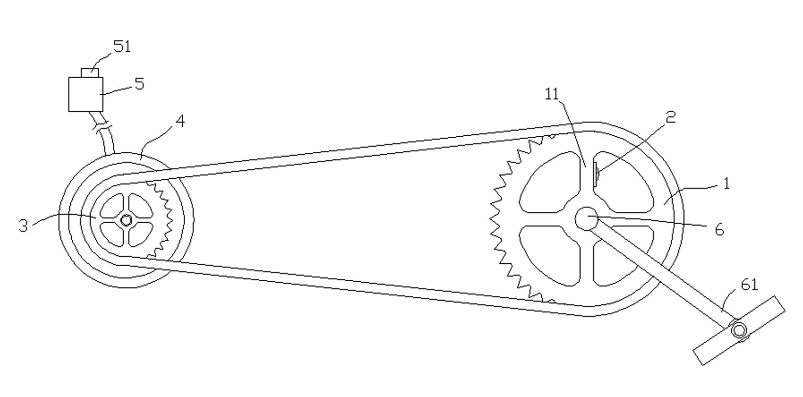 Power device capable of receiving torsion by wireless sensor