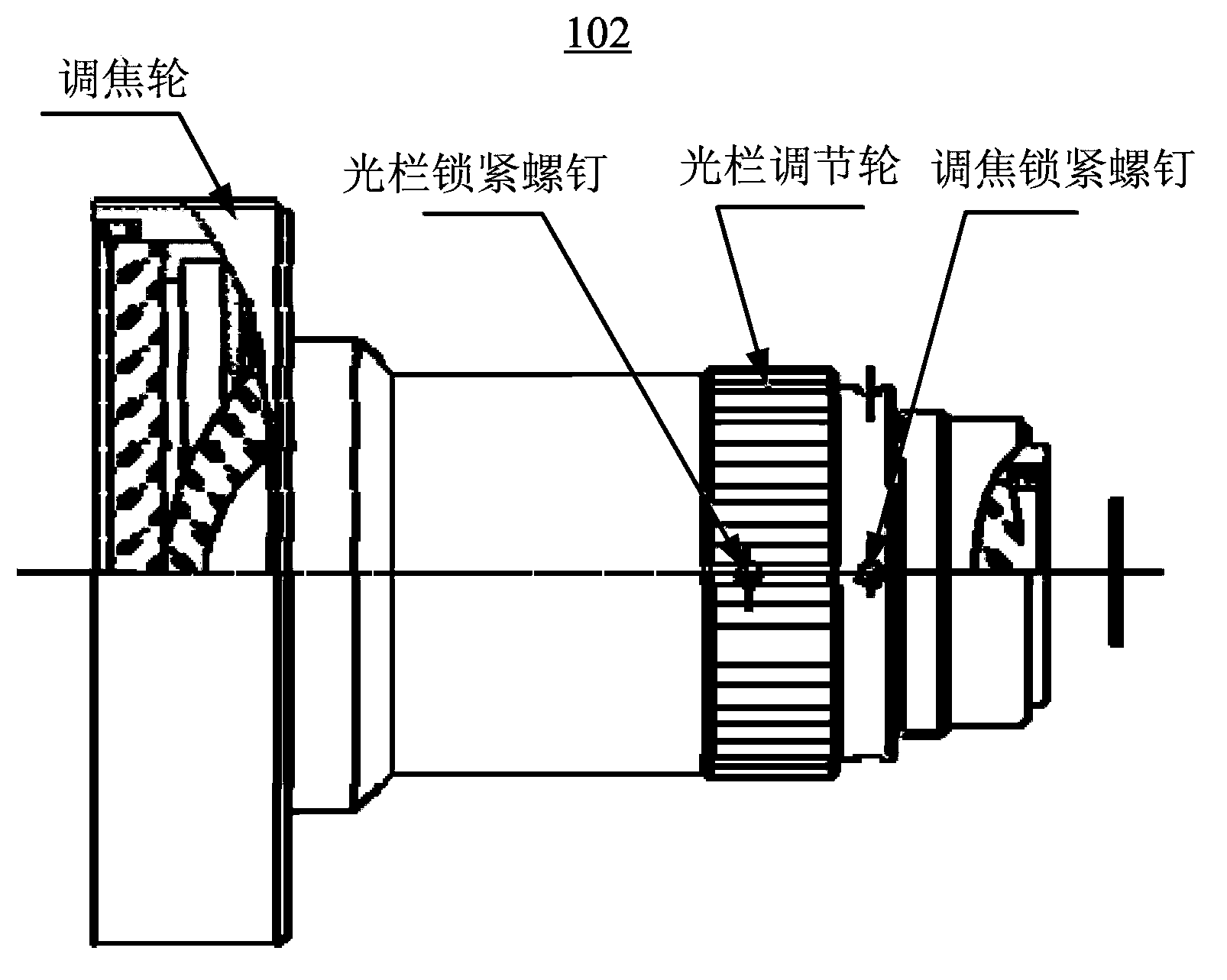 Focusing method based on edge spreading function measurement and device