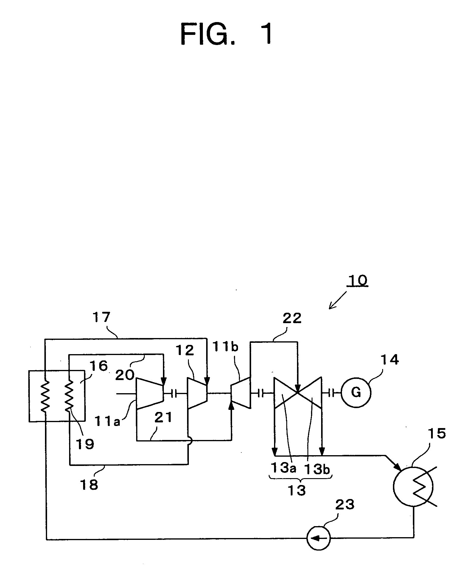 Steam turbine power plant