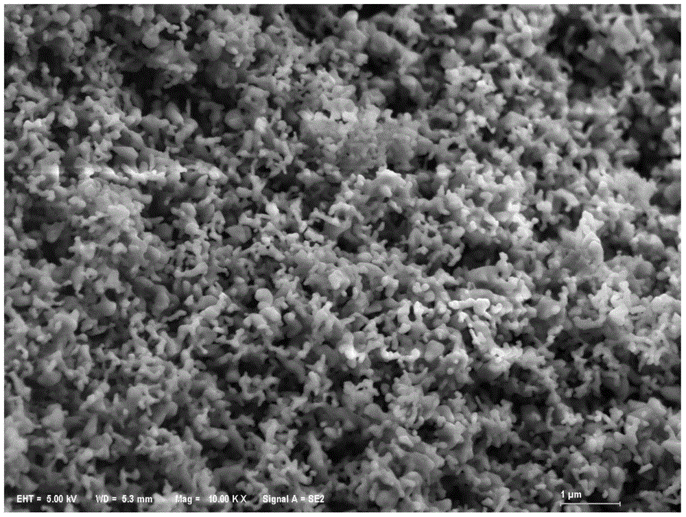 A kind of preparation method of mesoporous β-tricalcium phosphate powder