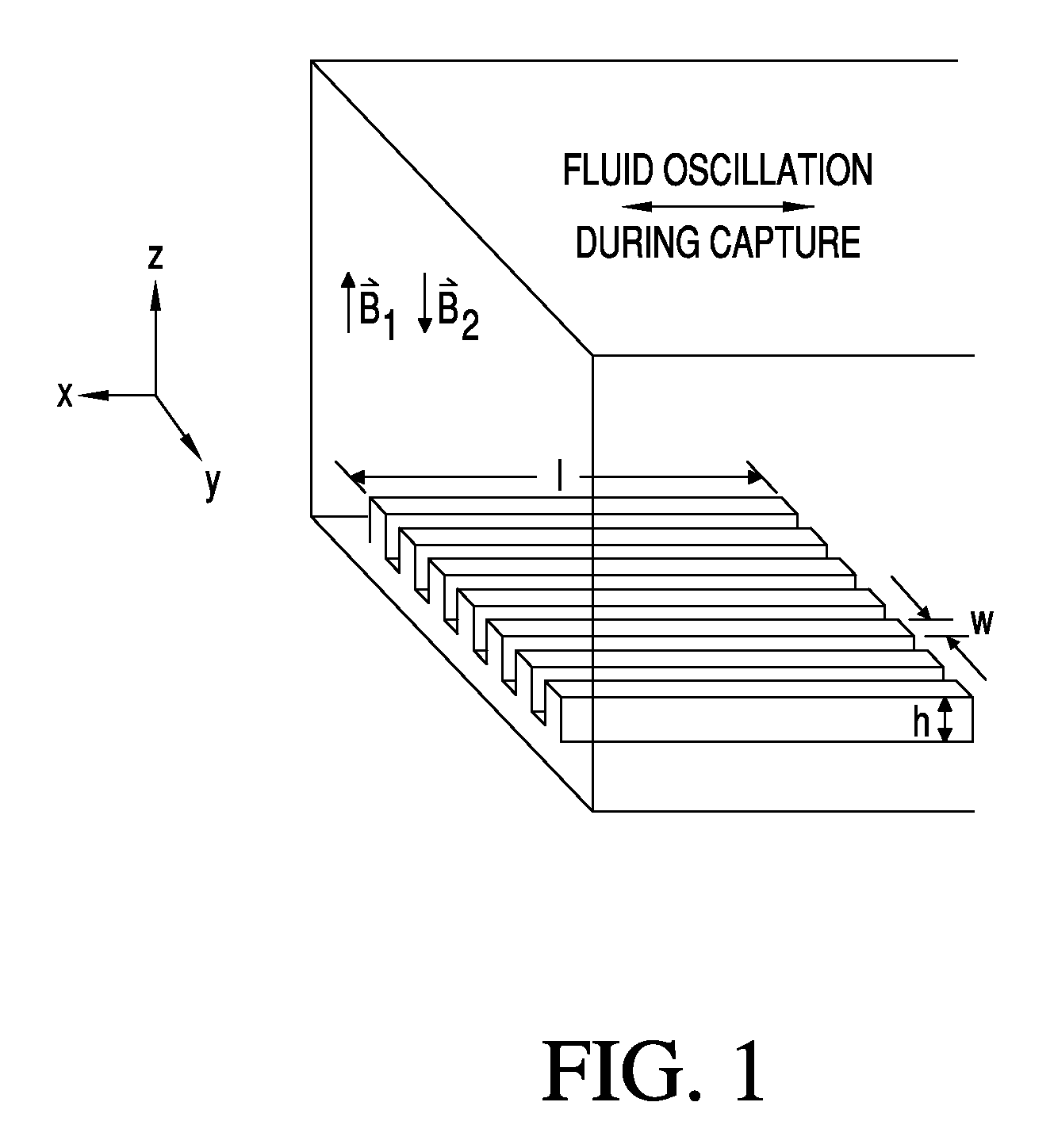 Oscillating immunoassay method and device