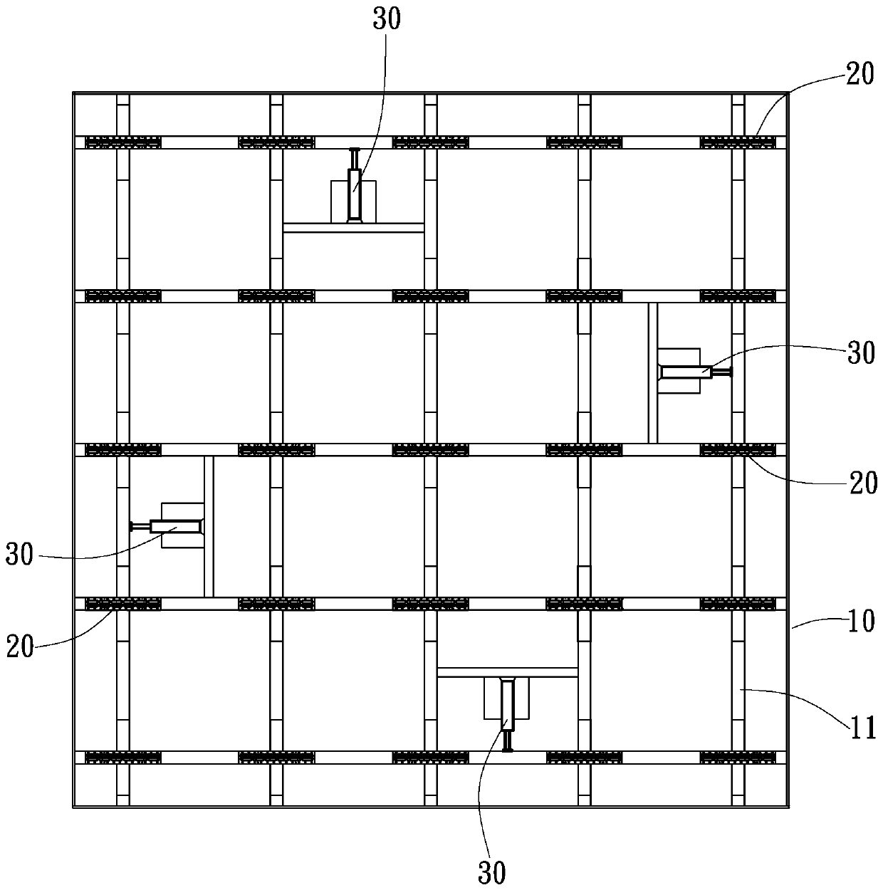 Earthquake-free structure for building