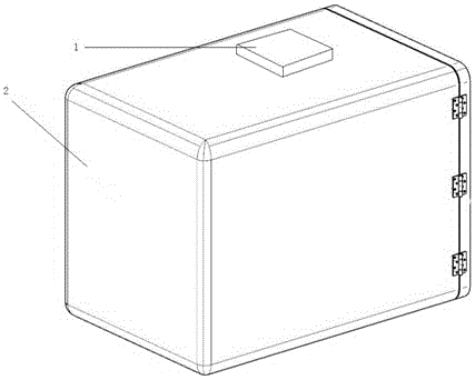 An automatic breakfast vending storage and delivery device and refrigerated delivery method