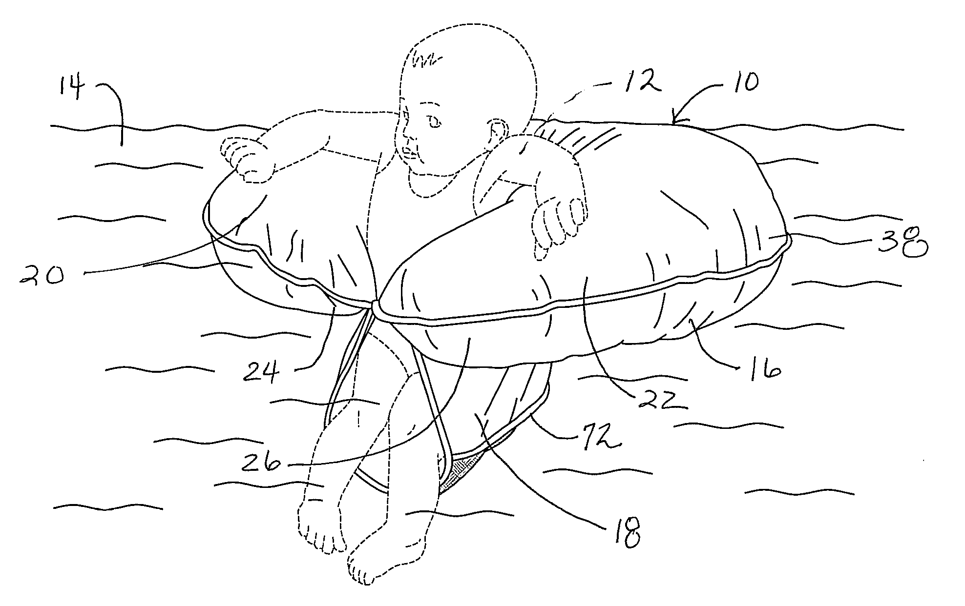 Baby bath support pillow