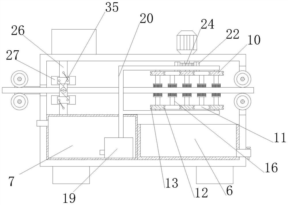 Thin film battery cleaning device