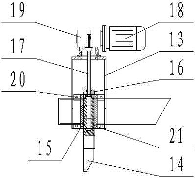 Engineering tire sidewall cutting machine