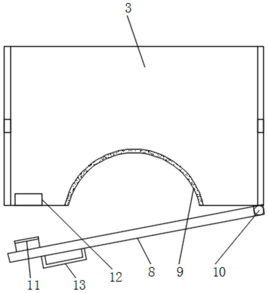 Construction device and method for constructing top layer of building