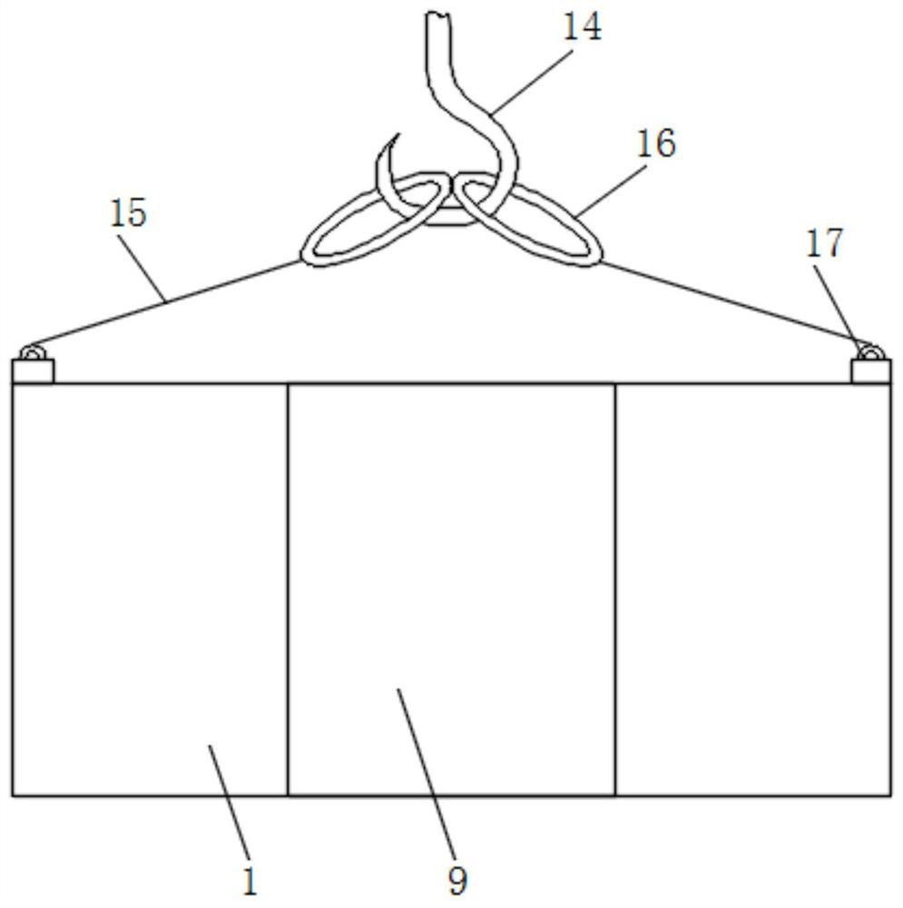 Construction device and method for constructing top layer of building