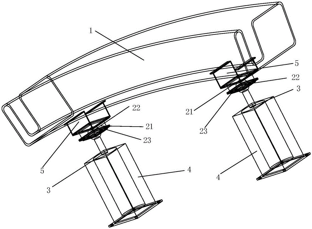 Self-adaptive collision energy absorption system of automobile