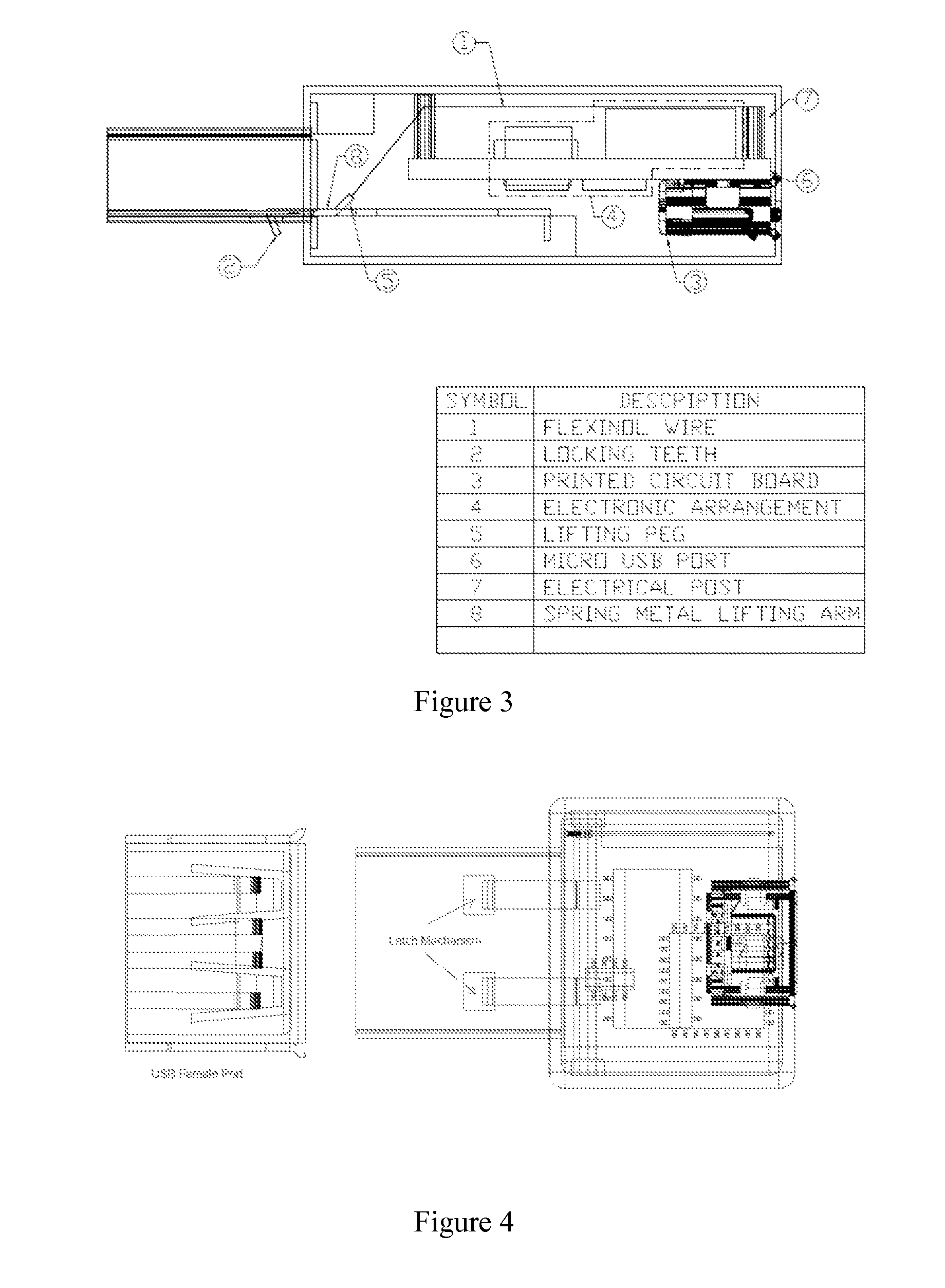 System and method for securing a computer port using shape memory alloys