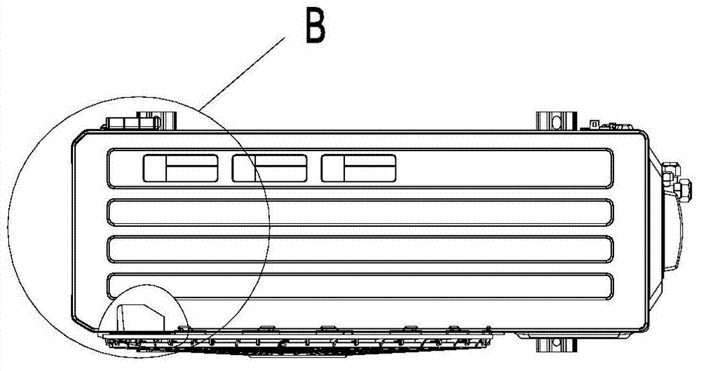 Lifting handle mounting structure of air conditioner outdoor unit and air conditioner