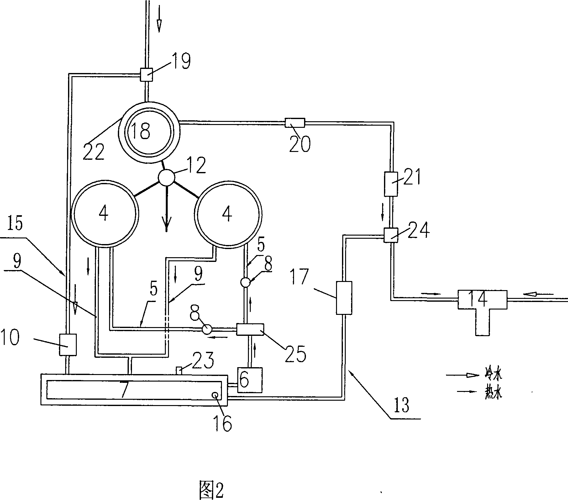 Gas kitchen range energy-saving method and its structure