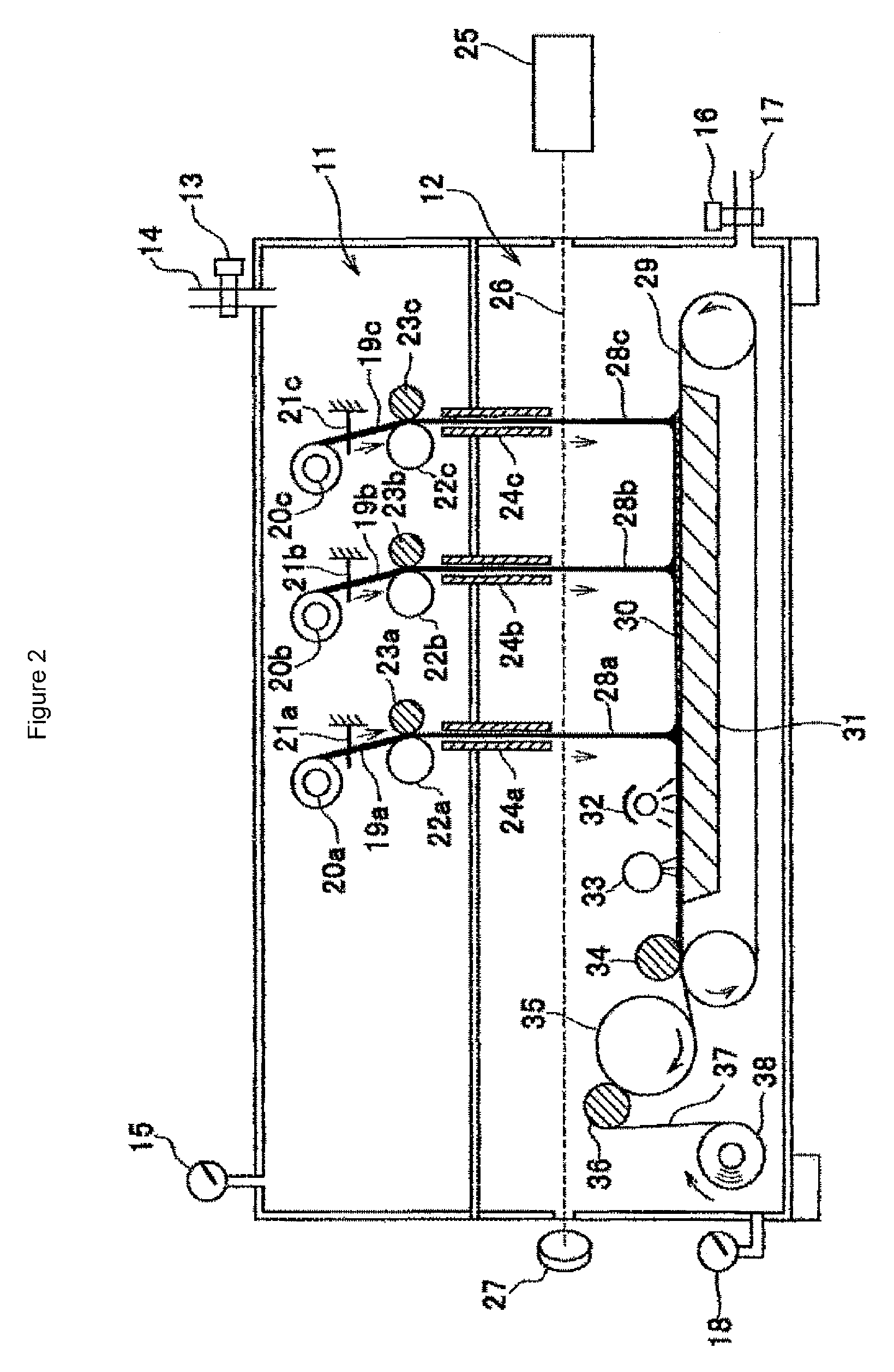 Battery separator comprising a polyolefin nanofilament porous sheet