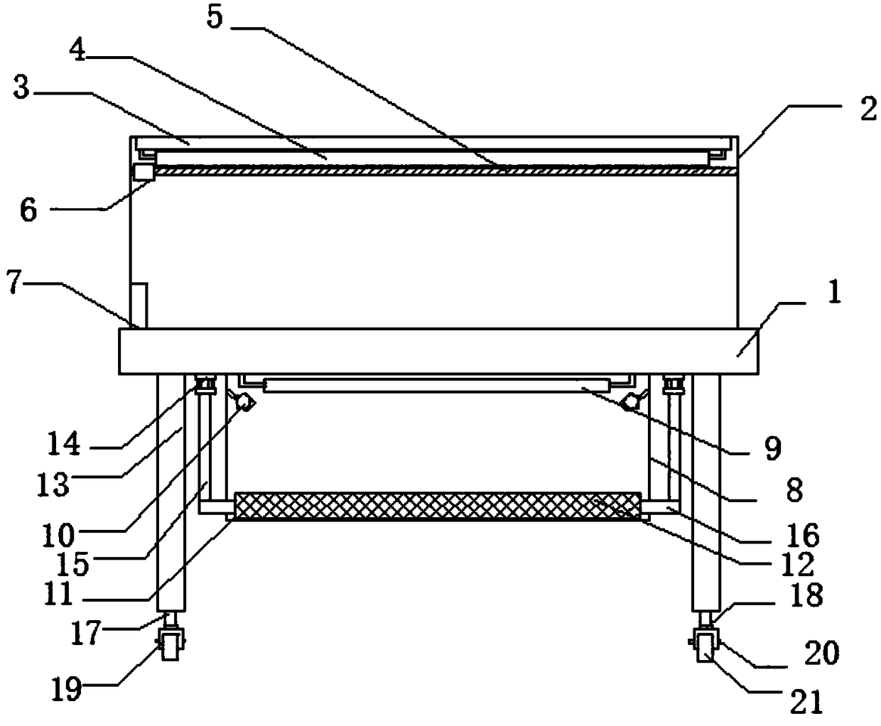 Multifunctional experimental platform apparatus for biomedical experiments