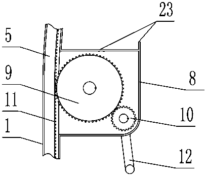 Semi-automatic shower auxiliary device