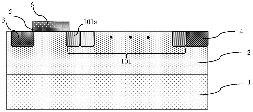 Planar power semiconductor device