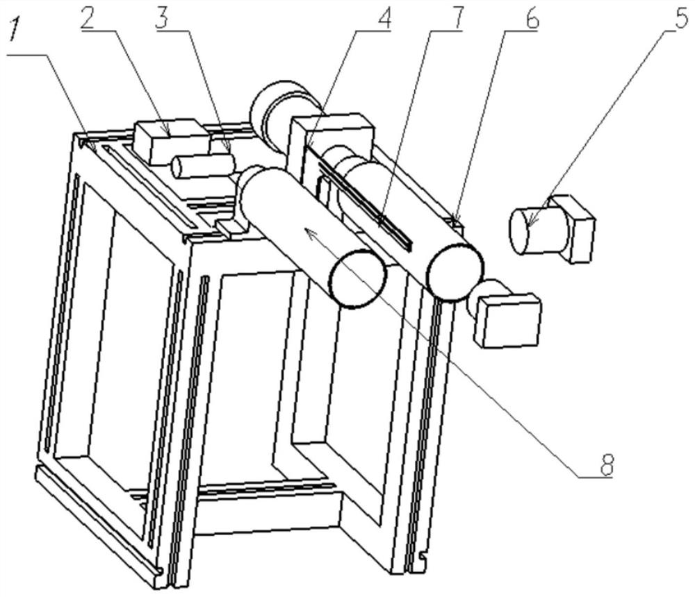 Automatic yarn splitting system and method on yarn carrier of three-dimensional knitting machine