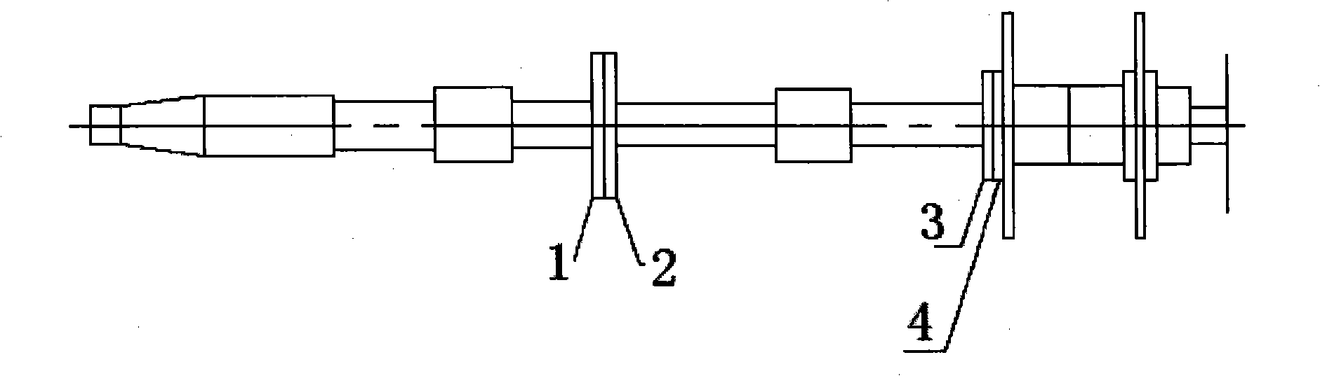 Method for improving shaft system centering process for ship building