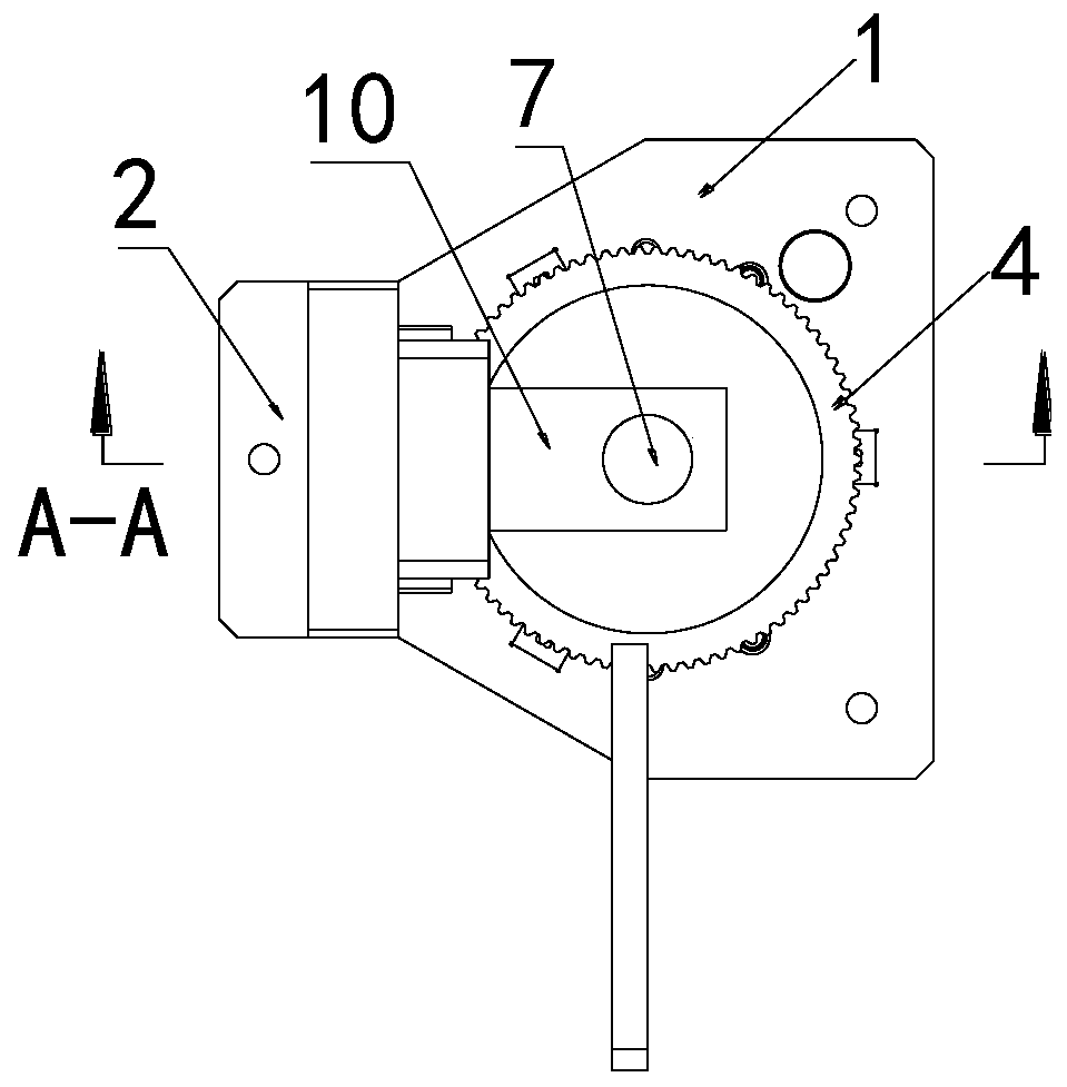 Tooth chamfer tester of tooth ring