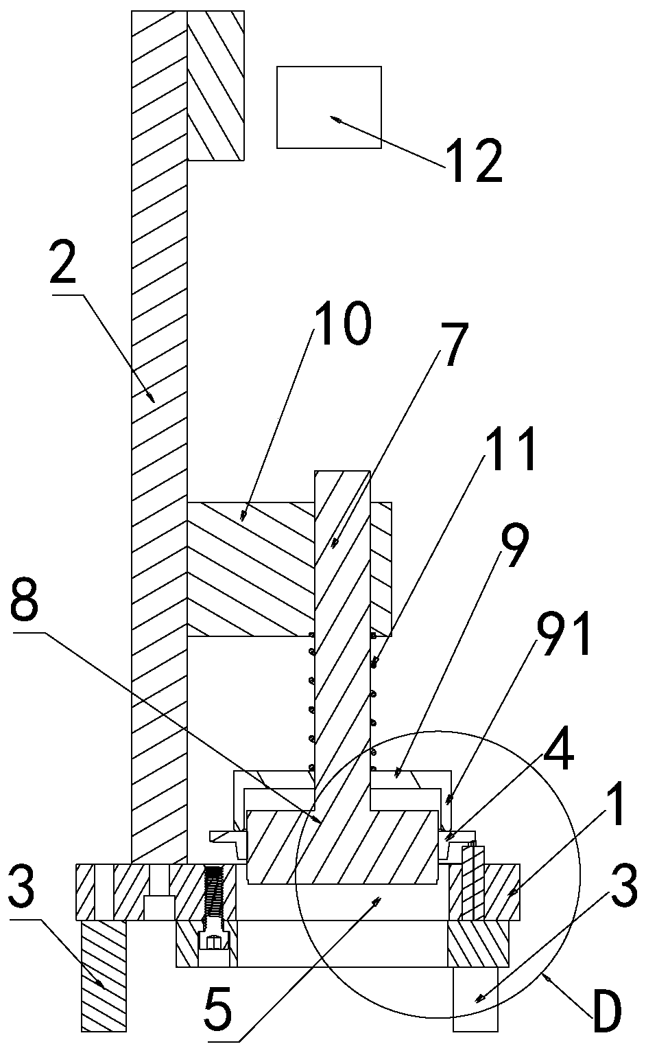 Tooth chamfer tester of tooth ring