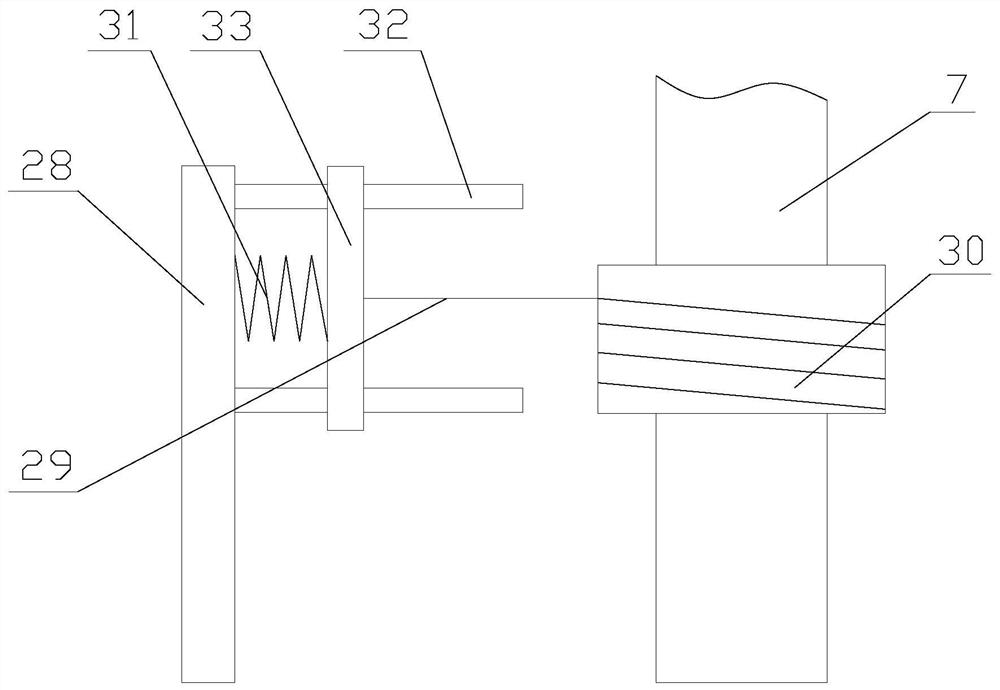 Metal pipe bending device with protection function