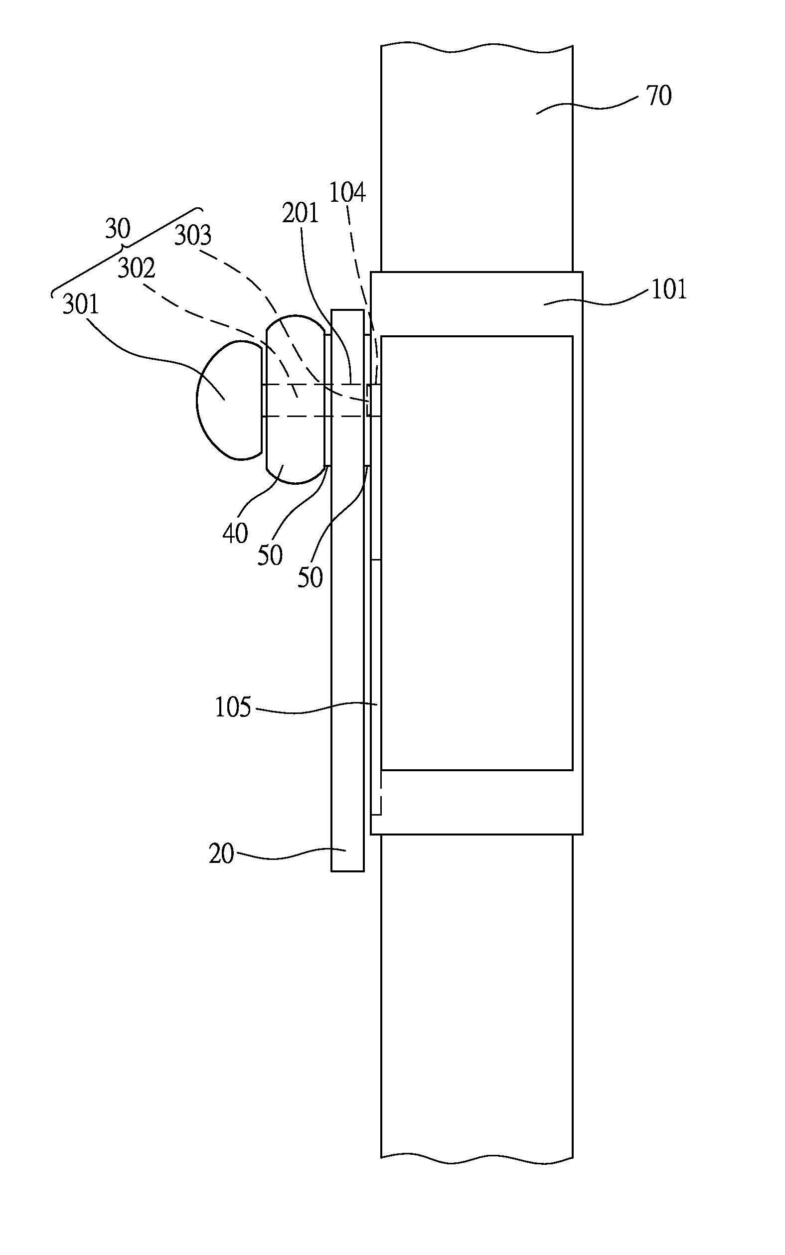 Height measurement device